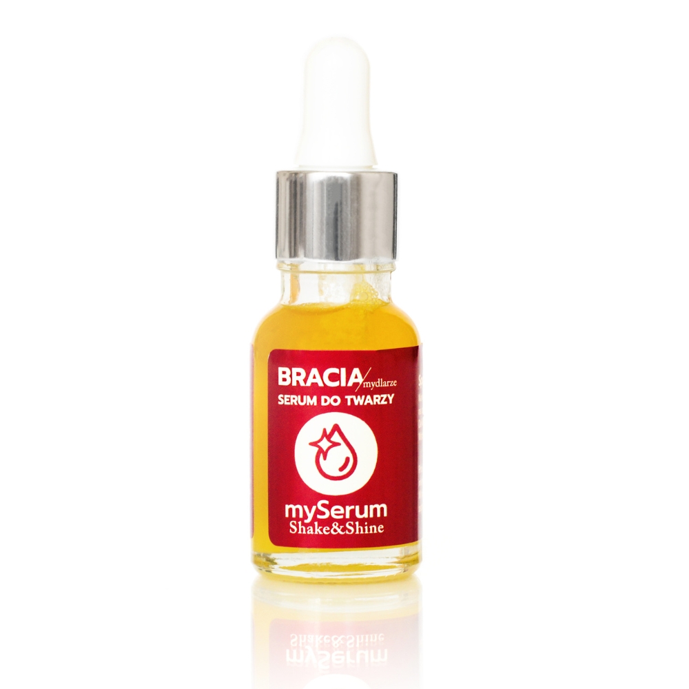 Bracia Mydlarze serum do twarzy myserum shake&shine, 15 ml