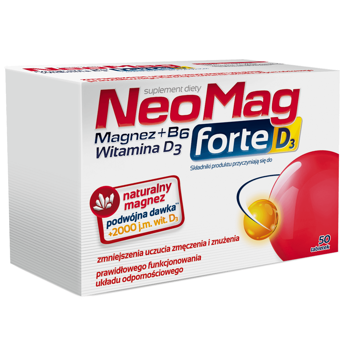 NeoMag forte D3 50 tabletek