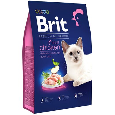 Karma dla kota BRIT Premium By Nature Kurczak 1.5 kg