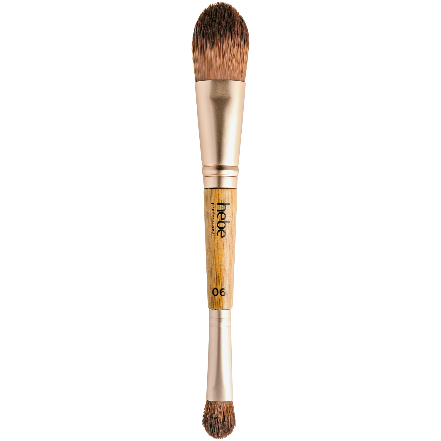 Hebe Professional Bamboo pędzel wielofunkcyjny do twarzy i oczu 06, 1 szt.