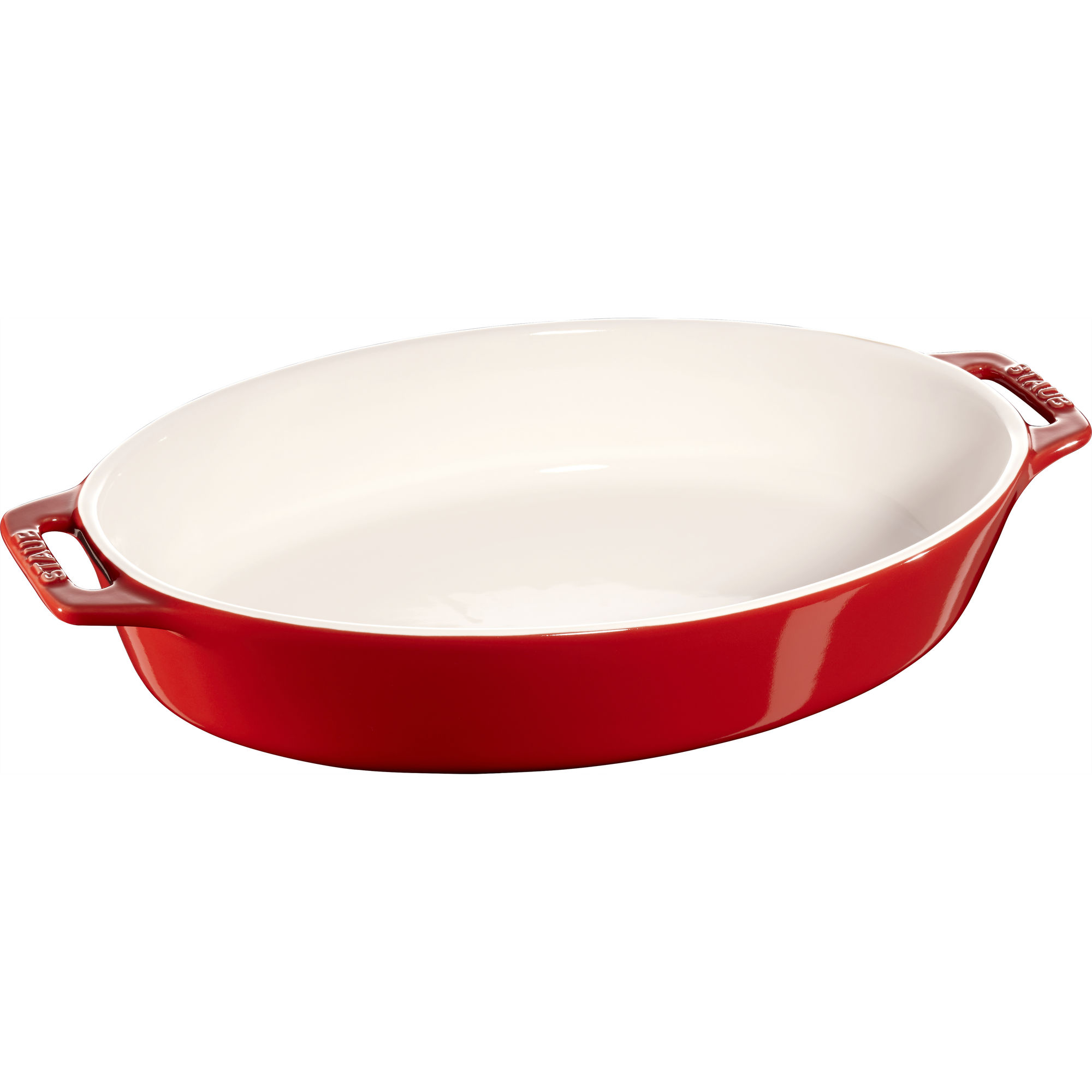 Staub - Owalny półmisek ceramiczny Cooking 2,3 L czerwony