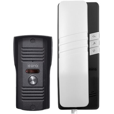 Zestaw domofonowy EURA Guardiano ADP-20A3 Biało-grafitowy