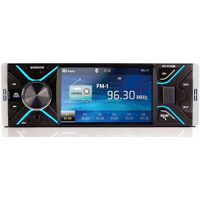 Radio samochodowe VORDON AC-3102B Jukon II Bluetooth