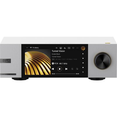 Streamer muzyczny/Odtwarzacz sieciowy EVERSOLO DMP-A6 Master Edition Gen 2 Srebrny, Wi-Fi, Hi-Res Audio, PCM 32-bit/768kHz, DSD 512