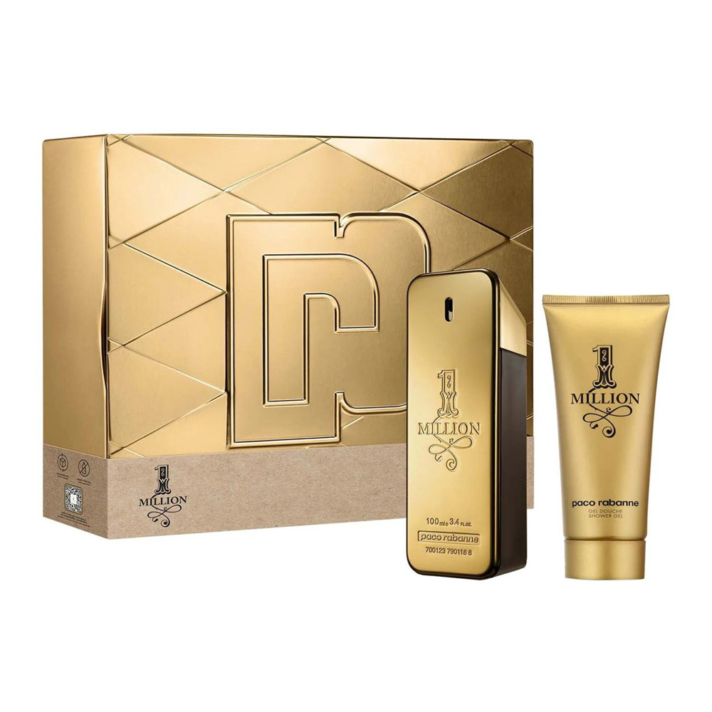 Paco Rabanne 1 Million zestaw męski: woda toaletowa, 100 ml + żel pod prysznic, 100 ml