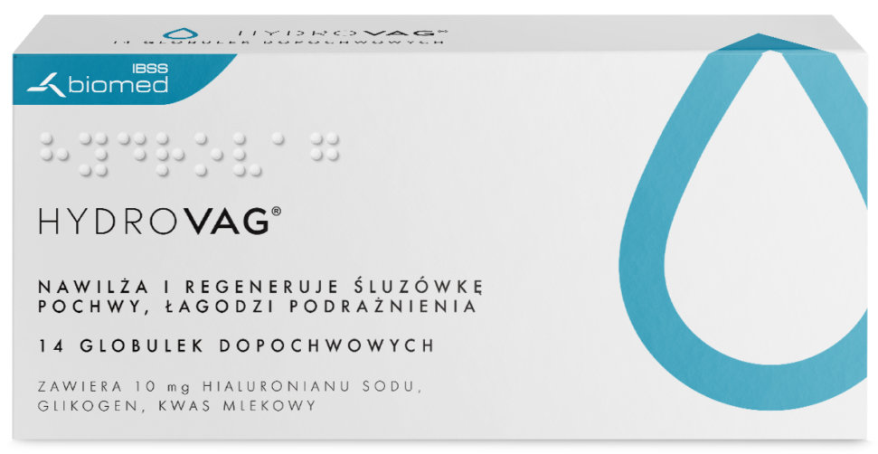 Hydrovag, globulki dopochwowe, 14 sztuk