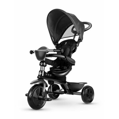 Trójkołowiec QPLAY Cosy Wolne koło, Opony EVA Czarny