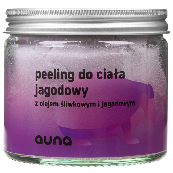 Auna cukrowy peeling do ciała jagodowy, 250 ml