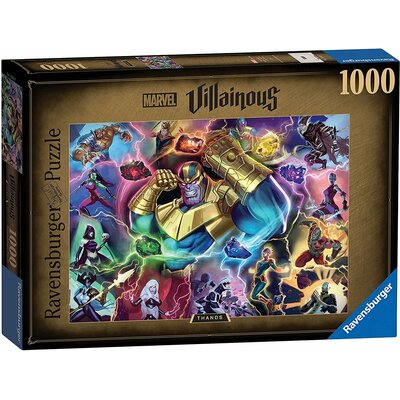 Puzzle RAVENSBURGER Marvel Villainous: Thanos 169047 (1000 elemtów)