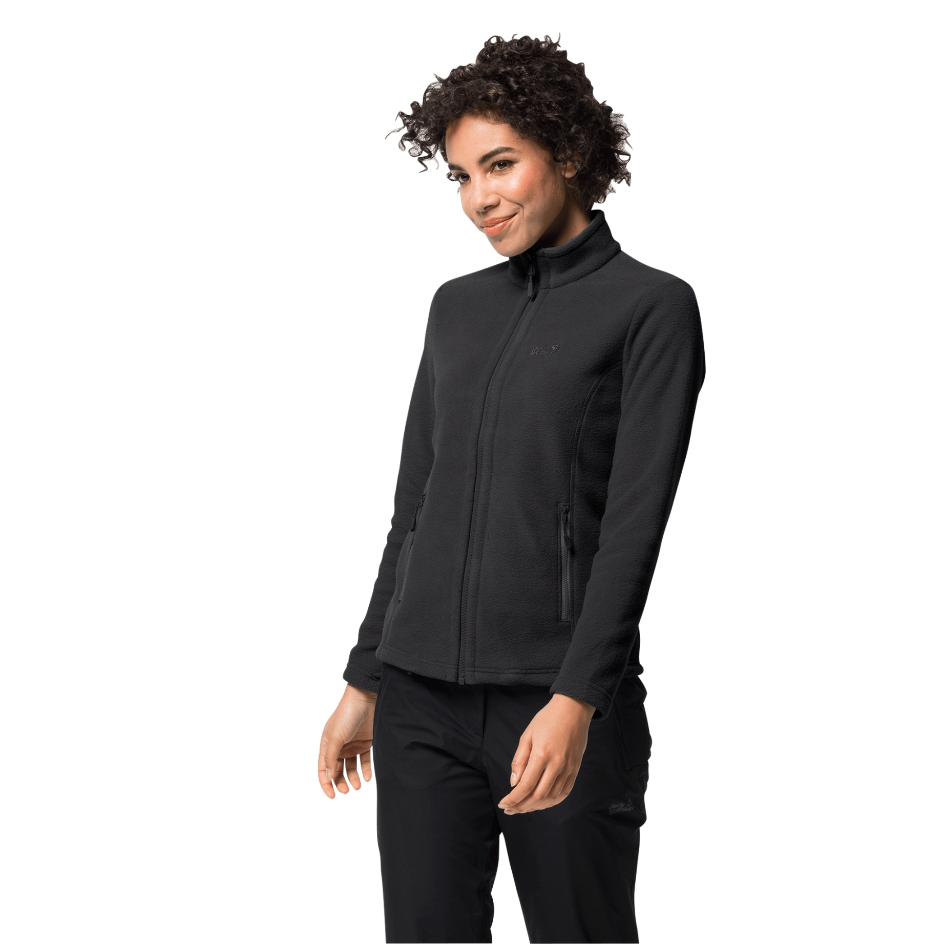 Bluza polarowa damska W MOONRISE JKT black - XXL