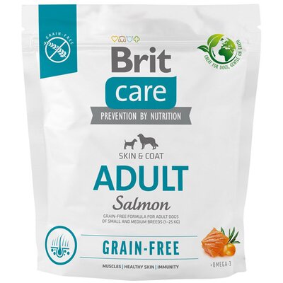 Karma dla psa BRIT Care Grain-Free Adult Łosoś 1 kg