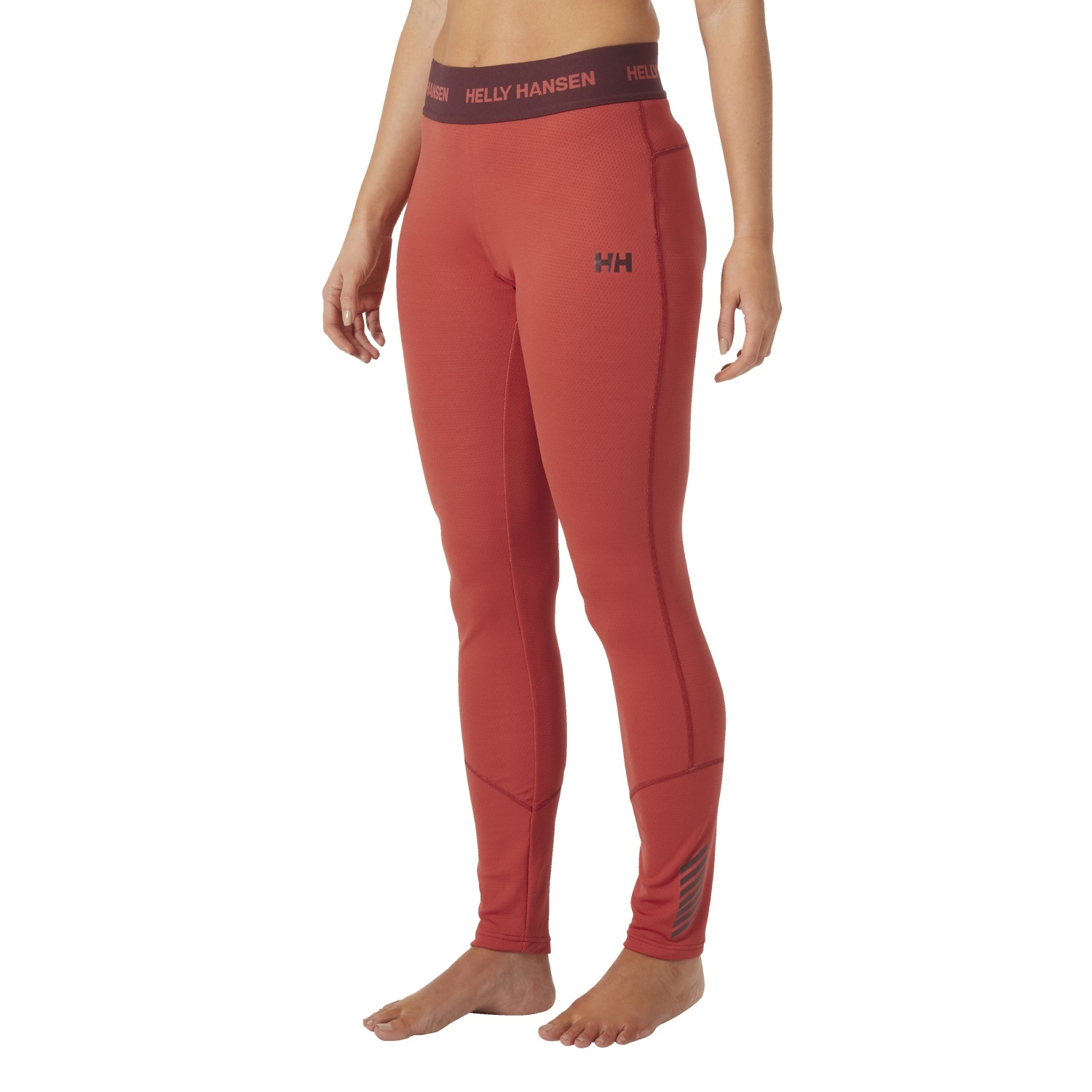 Damskie legginsy termoaktywne Helly Hansen Lifa Active Pants poppy red - S