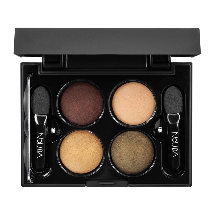 Nouba Quattro Eyeshadow Palette  paleta 4 cieni do powiek 628, 2,4 g