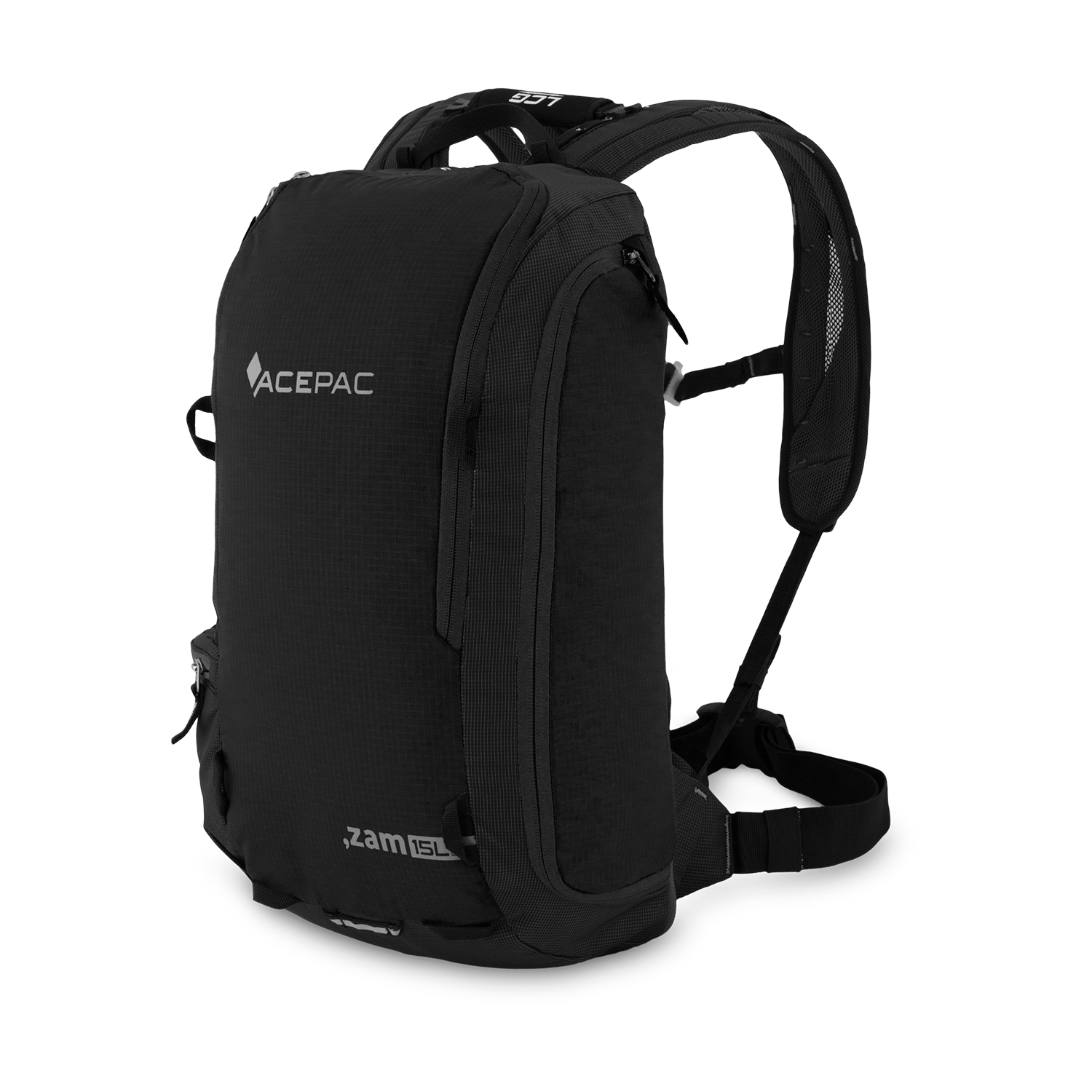 Plecak rowerowy z kieszenią na laptopa 14'' Acepac Zam 15 EXP black - ONE SIZE