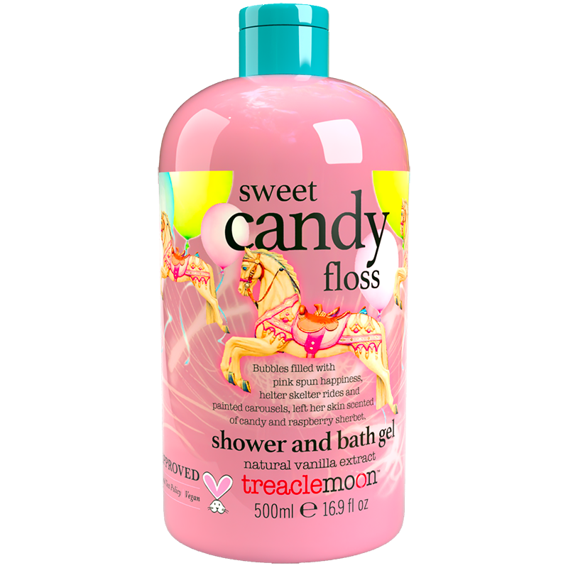 Treaclemoon Sweet Candy Floss żel pod prysznic i do kąpieli, 500 ml
