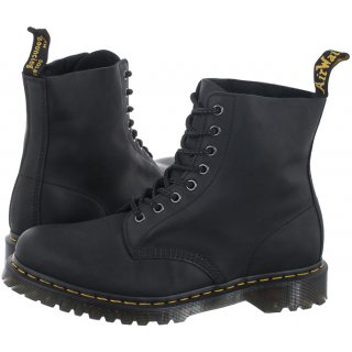 Glany Dr. Martens 1460 Pascal Black Waxed Full Grain 30666001