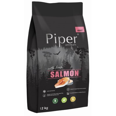 Karma dla psa PIPER Animals z łososiem 12 kg