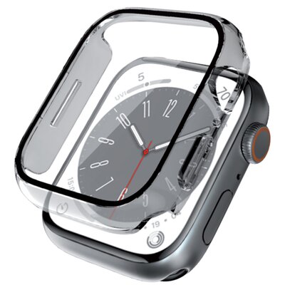 Etui CRONG Hybrid Watch Case do Apple Watch 7/8 (41 mm) Przezroczysty