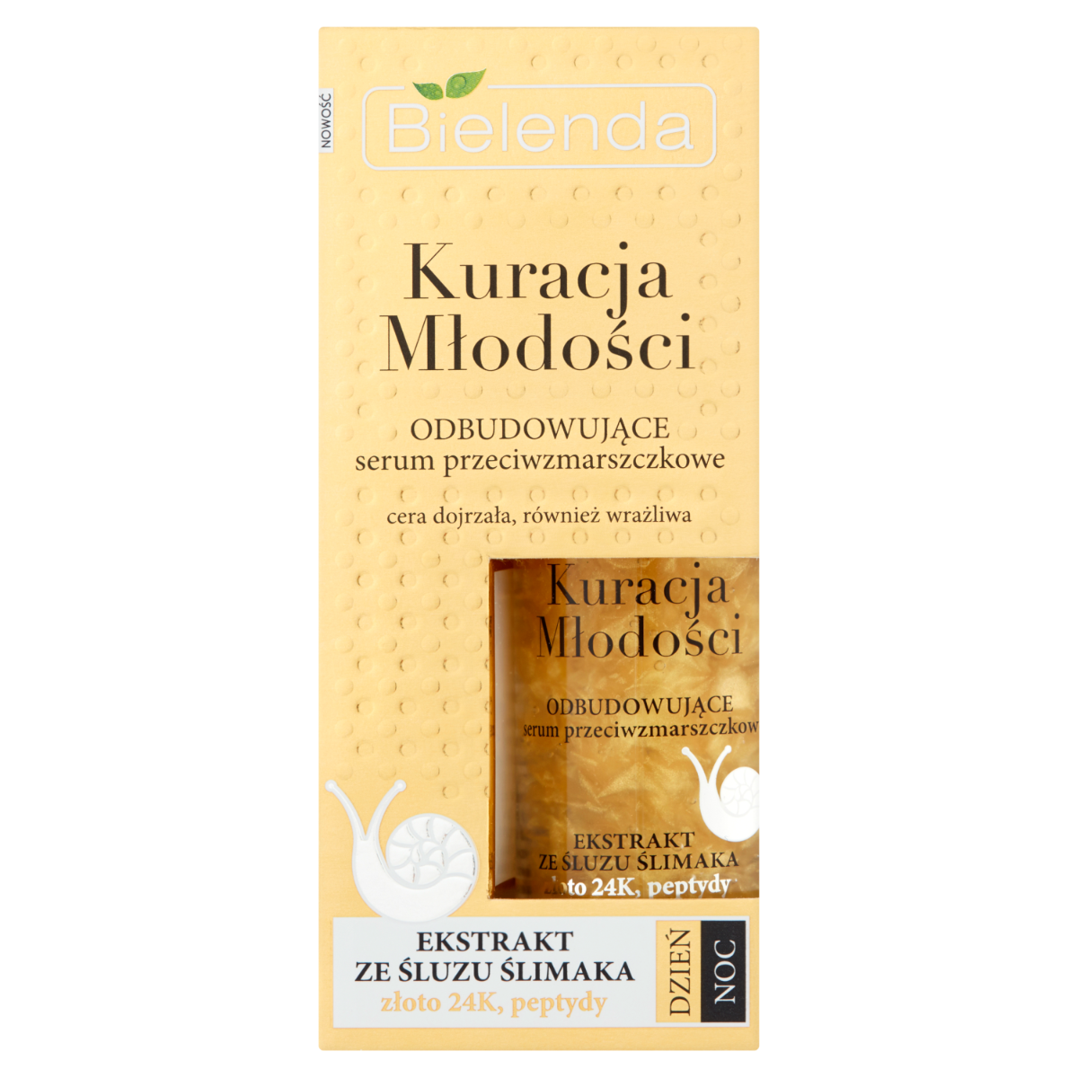 BIELENDA KURACJA MŁODOŚCI Odbudowujące serum przeciwzmarszczkowe dzień/ noc 30 ml