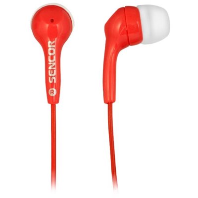 Słuchawki dokanałowe SENCOR SEP 120 Czerwony