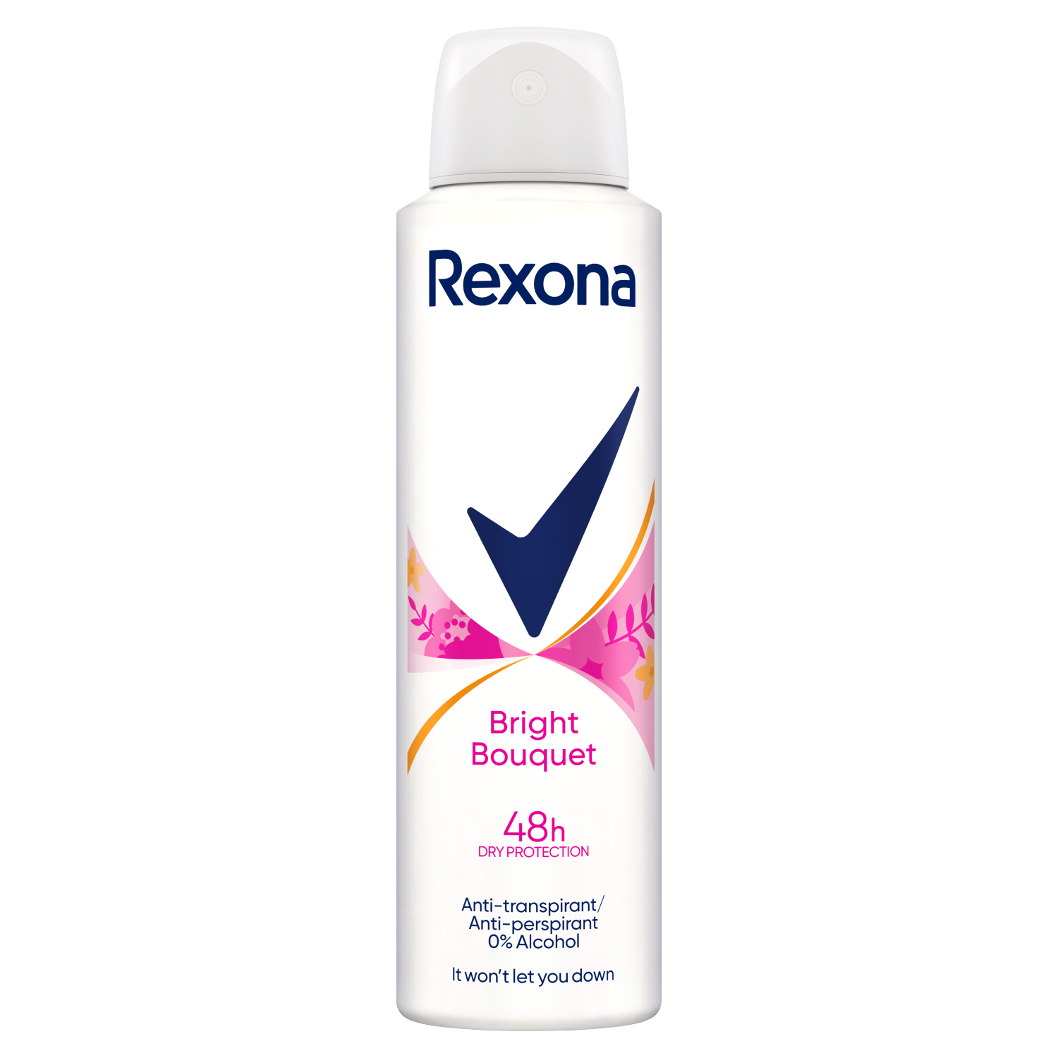 Rexona Bright Bouquet antyperspirant damski w sprayu, 150 ml