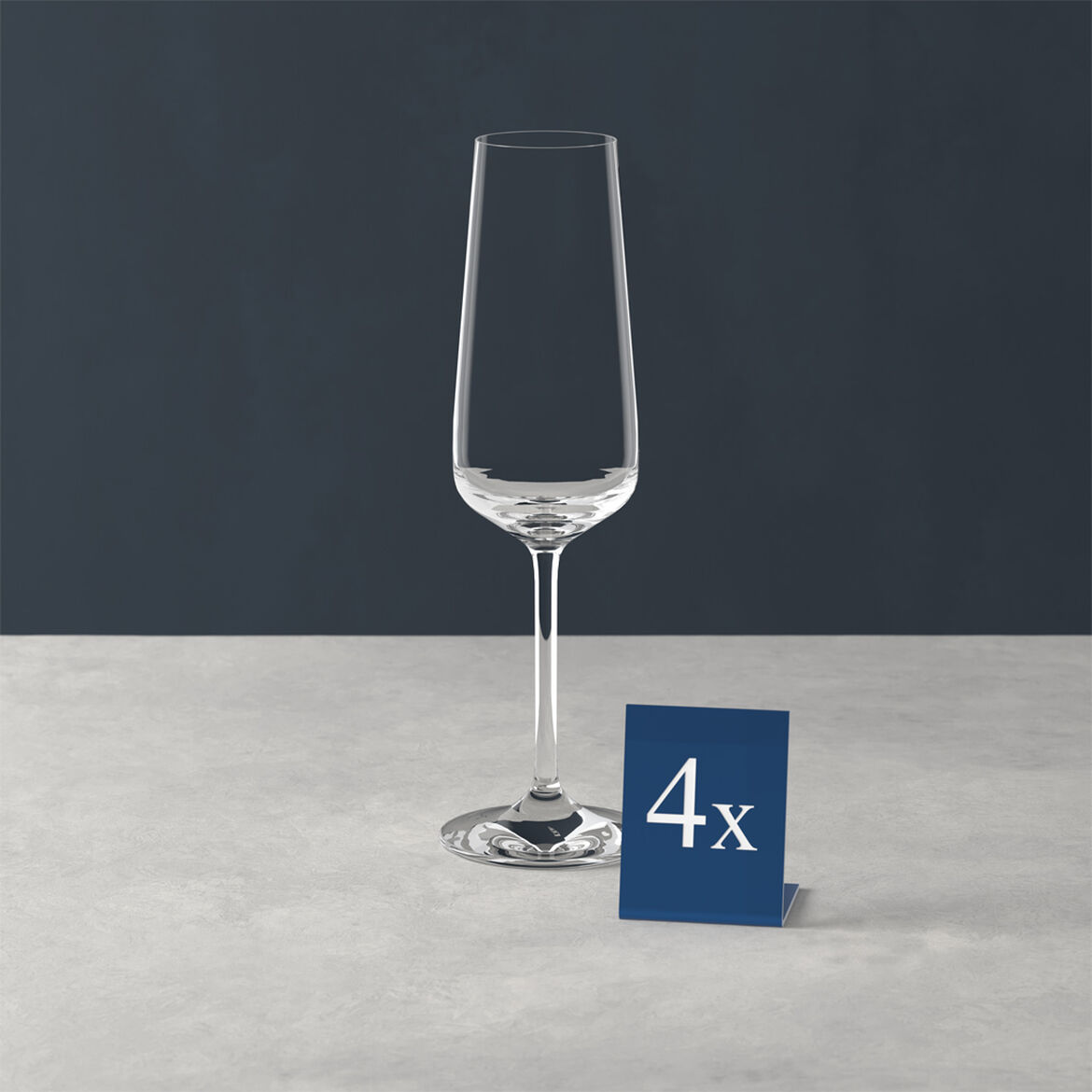 Villeroy&Boch - Zestaw 4 kieliszków do szampana Ovid 250 ml