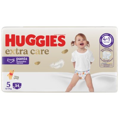 Pieluchomajtki HUGGIES Extra Care Pants 5 (34 szt.)