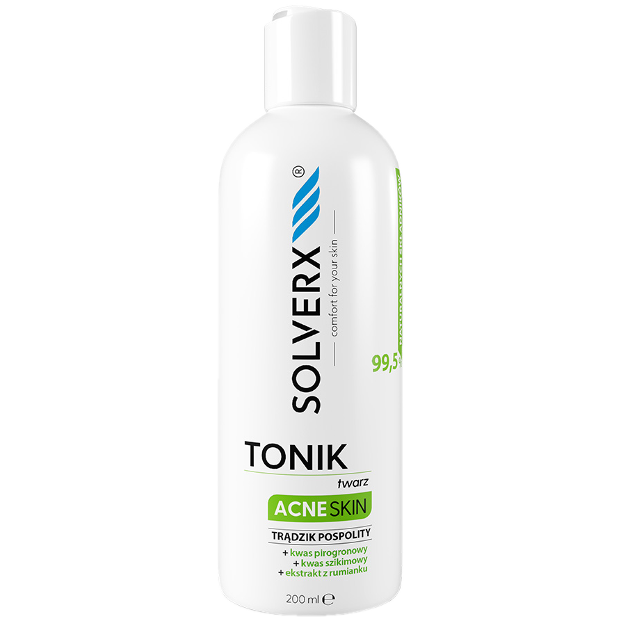 Solverx Acne Skin tonik do twarzy, 200 ml
