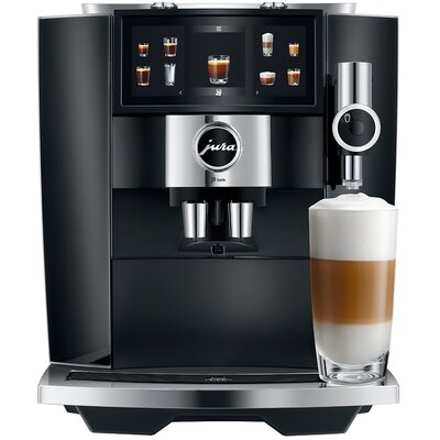 Ekspres JURA J8 Twin EA Diamond Black (EA) (PODWÓJNY ZBIORNIK I MŁYNEK) z systemem Sweet Foam