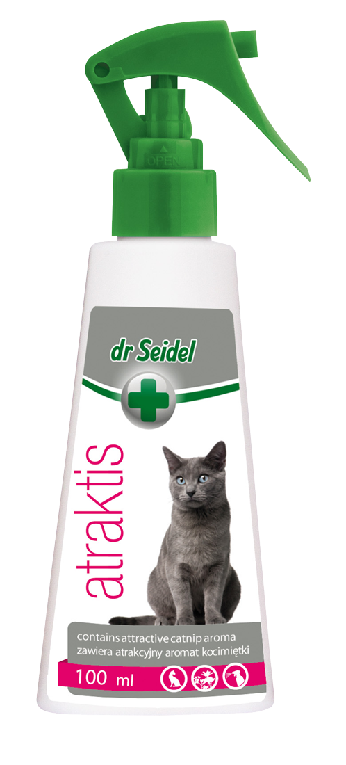 dr Seidel Atraktis preparat z kocimiętką dla kotów, 100 ml