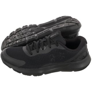 Buty Sportowe Under Armour Bgs Surge 3 Blk/Blk 3024989-002