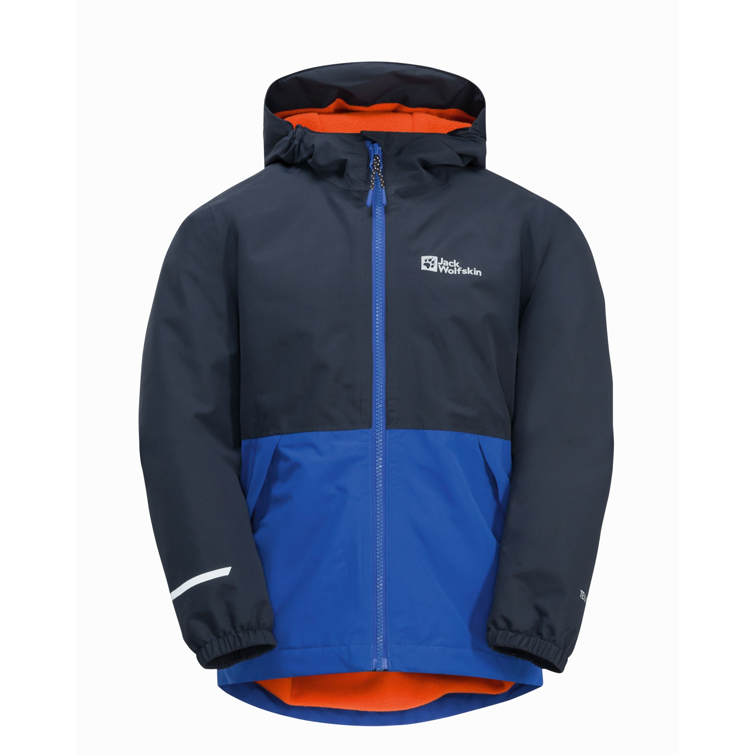 Dziecięca kurtka zimowa Jack Wolfskin SNOWY DAYS JACKET K nordic sky - 140