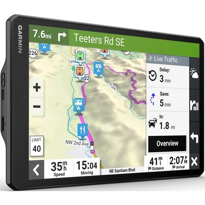 Nawigacja samochodowa GARMIN Camper 1095 10.1'' Europa, satelitarna, sterowanie głosem, dodawanie mapy