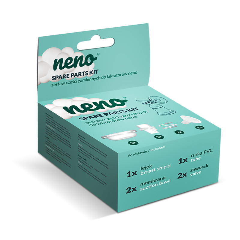 Neno Spare Parts zestaw części zamiennych do laktatorów, 1 opak.