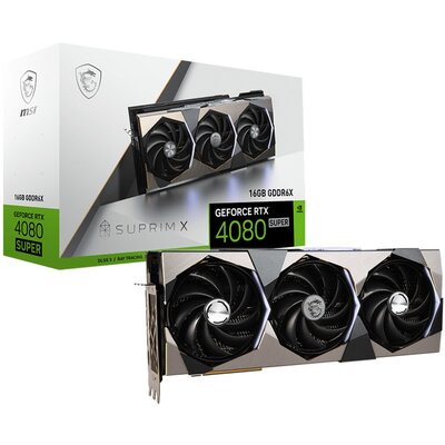 Karta graficzna MSI GeForce RTX 4080 Super Suprim X 16GB DLSS 3