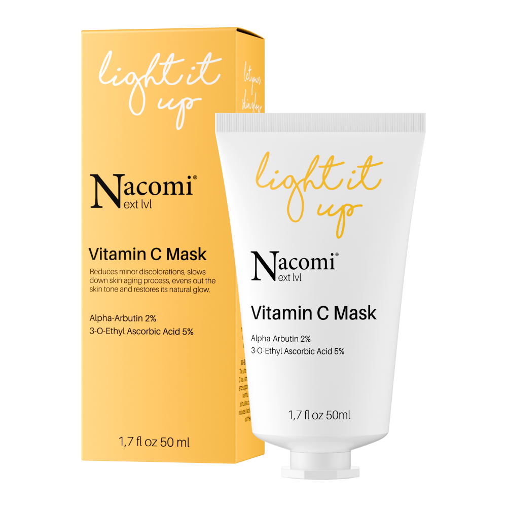 Nacomi Next Level maska z witaminą C do twarzy, 50 ml