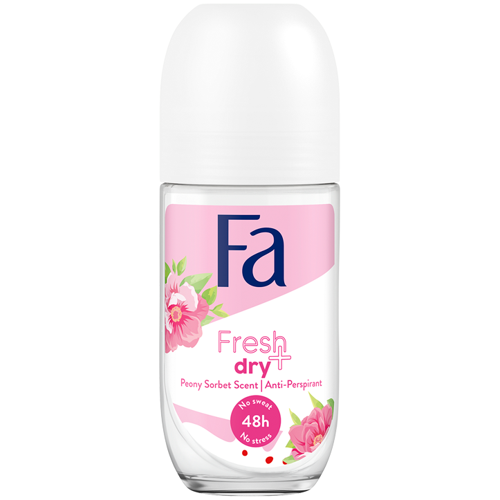 Fa Fresh&Dry Peony Sorbet 48H antyperspirant damski w kulce, 50 ml