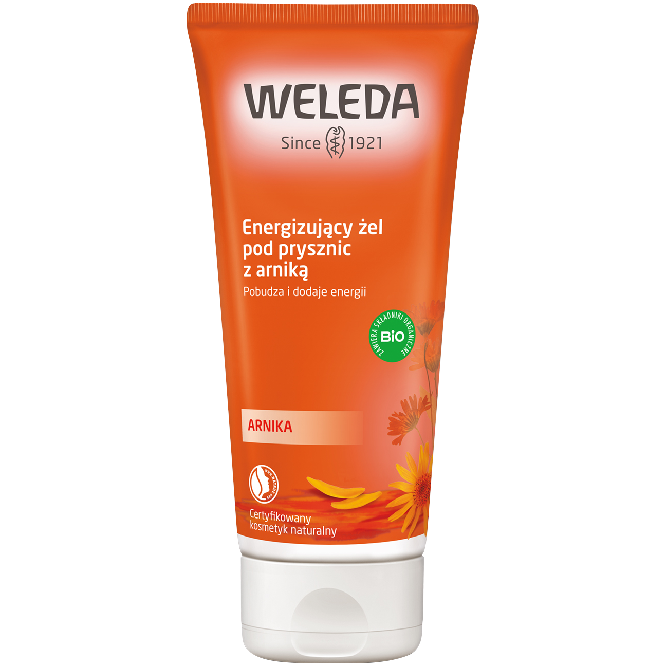 Weleda Arnika energizujący żel pod prysznic do ciała, 200 ml