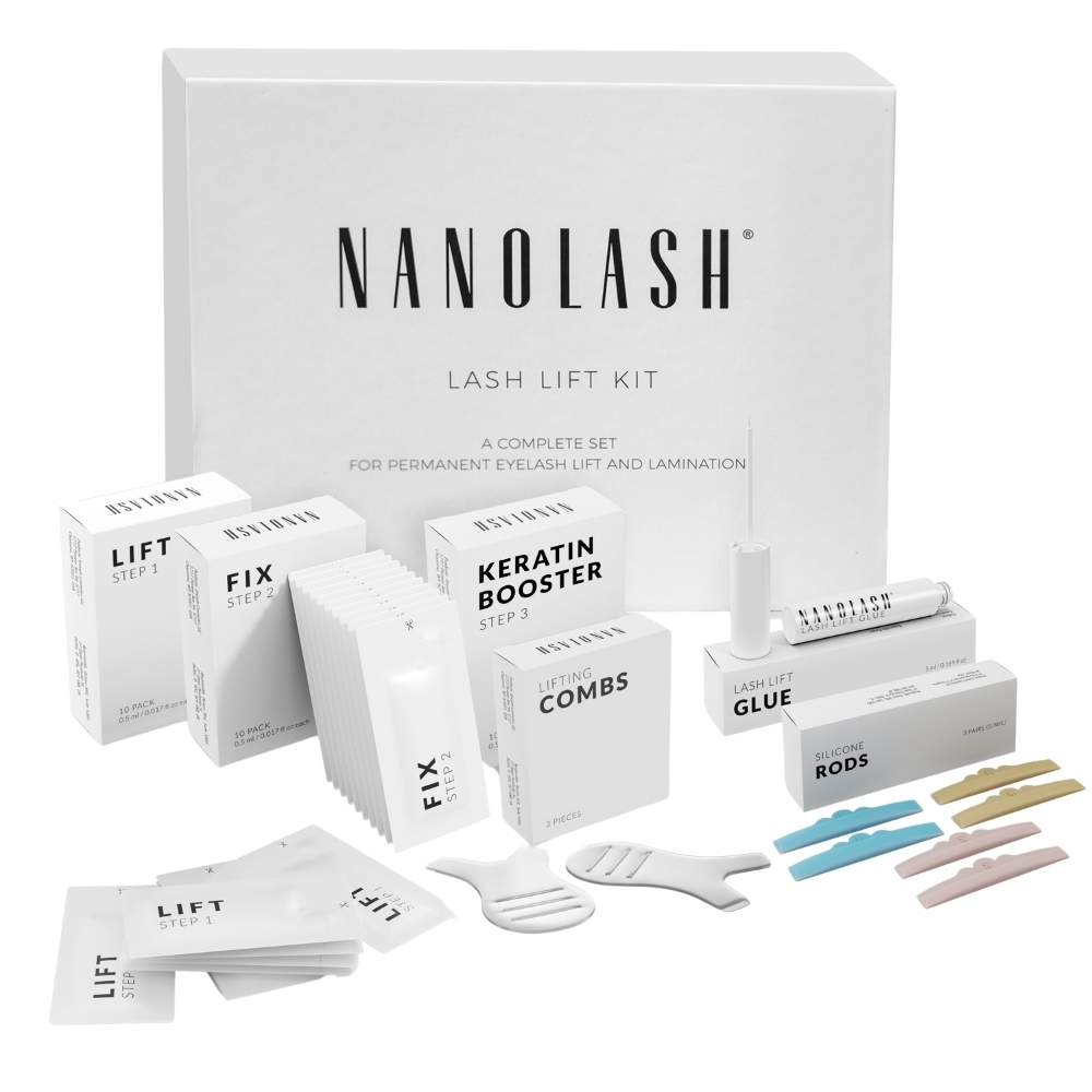 Nanolash Lash Lift Kit zestaw do liftingu i laminacji rzęs, 1 zest.