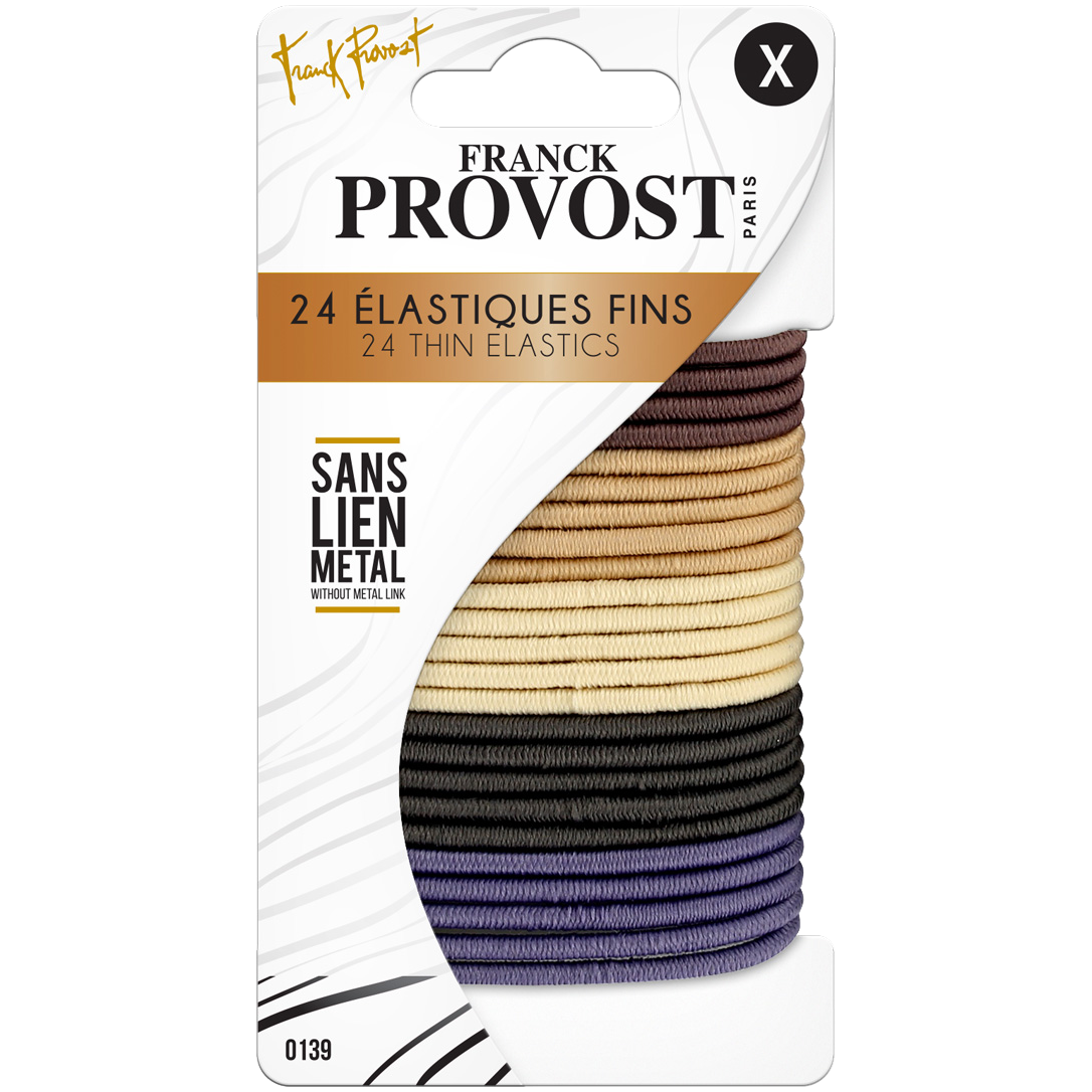 Franck Provost gumki do włosów, 24 szt./1 opak.