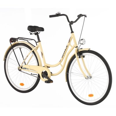 Rower miejski DAWSTAR Moly 1B D20 28 cali damski Cappuccino