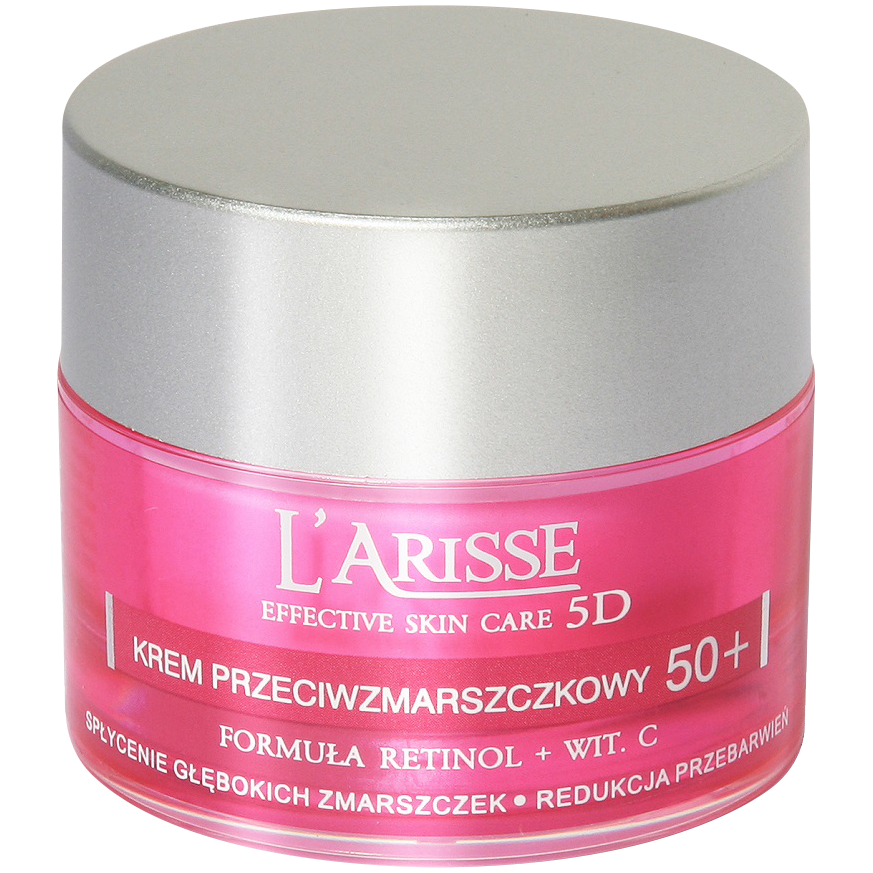 L'arisse 5D przeciwzmarszczkowy krem do twarzy 50+, 50 ml