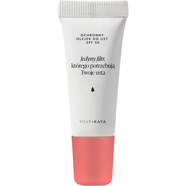 Your Kaya Poppy Glow ochronny olejek do ust z SPF50, 10 ml