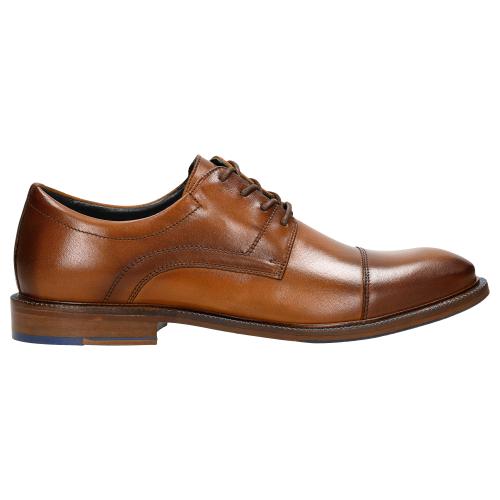 Wojas Eleganckie Jasnobrązowe Półbuty Męskie 