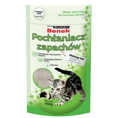 Pochłaniacz zapachu SUPER BENEK Zielony Las 0.45 kg