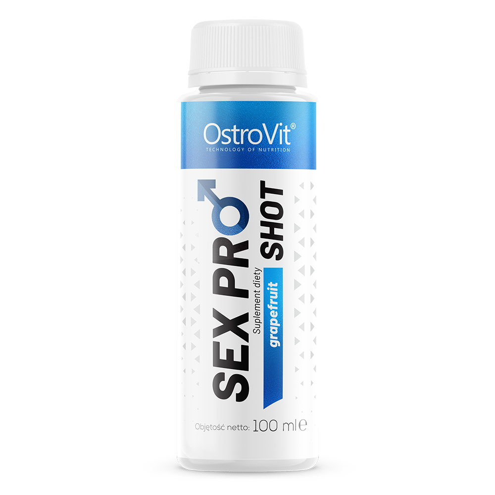 OstroVit Sex Pro Shot 100 ml o smaku grejpfrutowym
