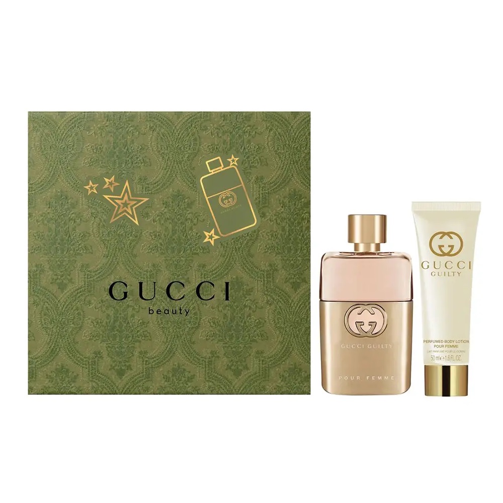 Gucci Guilty Eau de Parfum Pour Femme  zestaw: woda perfumowana damska, 50 ml + balsam do ciała, 50 ml