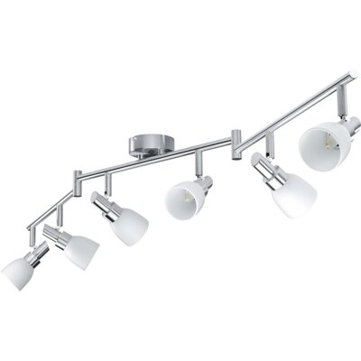 Lampa sufitowa punktowa LEDVANCE LED Spot G9 6X2W 827 Biało-srebrny