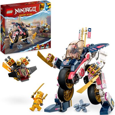 LEGO 71792 NINJAGO Mech Sory zmieniający się w motocykl wyścigowy