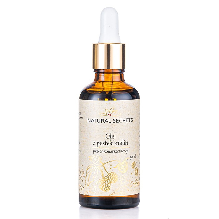 Natural Secrets przeciwzmarszczkowy olej z pestek malin, 50 ml